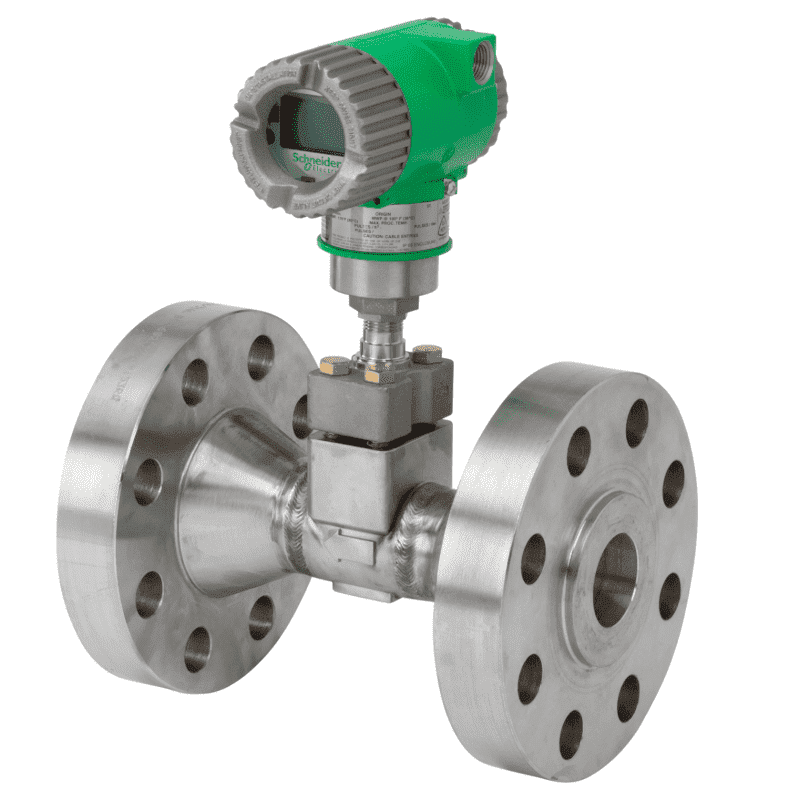 Image de Débitmètre massique vortex Schneider Electric avec raccordement à bride série 84CF